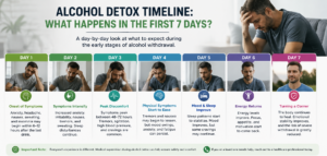 Alcohol Detox Timeline: What Happens in the First 7 Days?