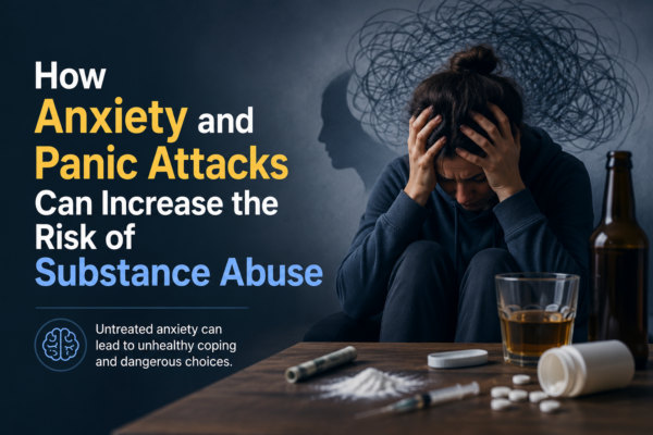 How Anxiety and Panic Attacks Can Increase the Risk of Substance Abuse