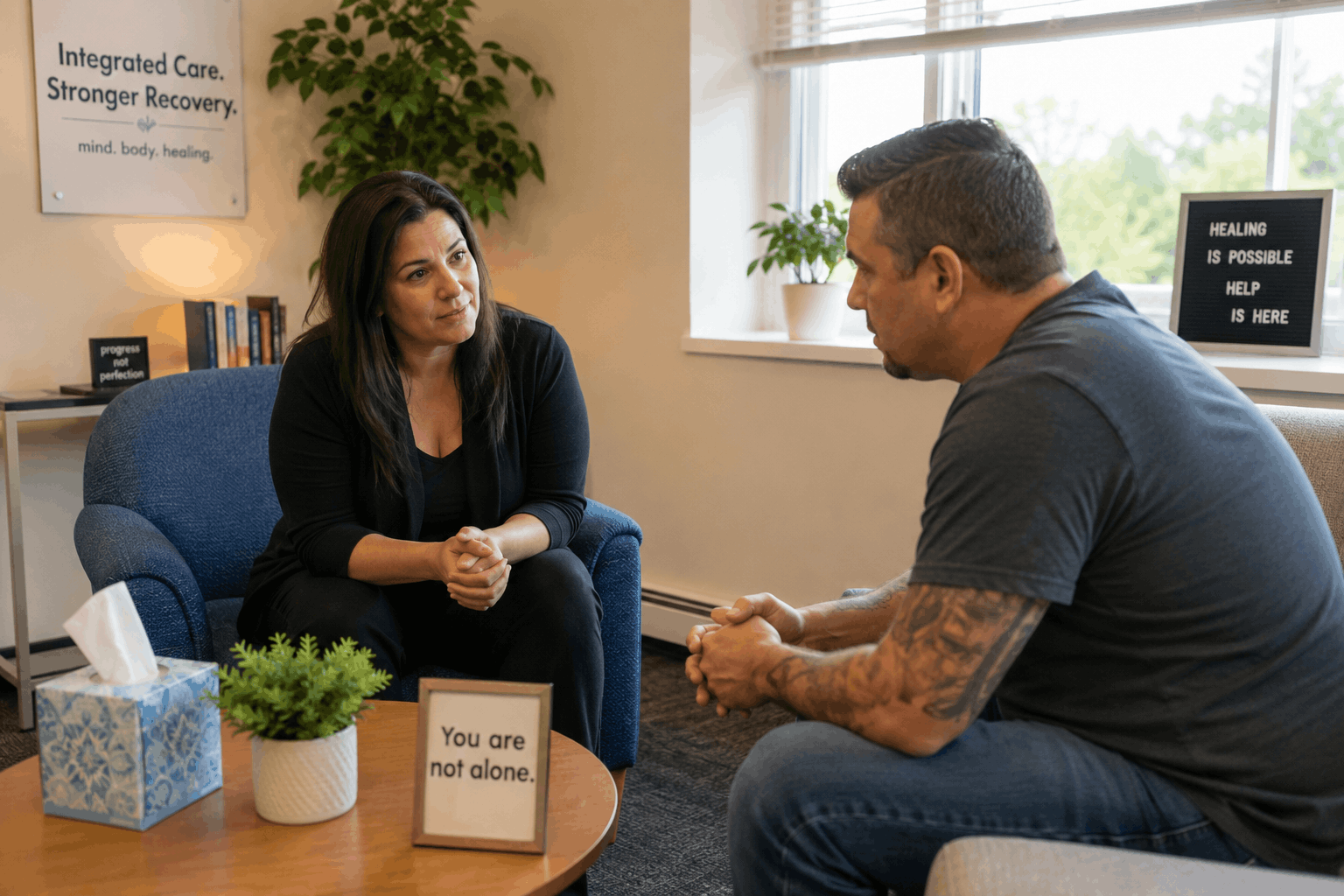 Can PTSD and Addiction Be Treated Together? Understanding Integrated Care Can PTSD and Addiction Be Treated Together? Understanding Integrated Care - Revolution Recovery Centers