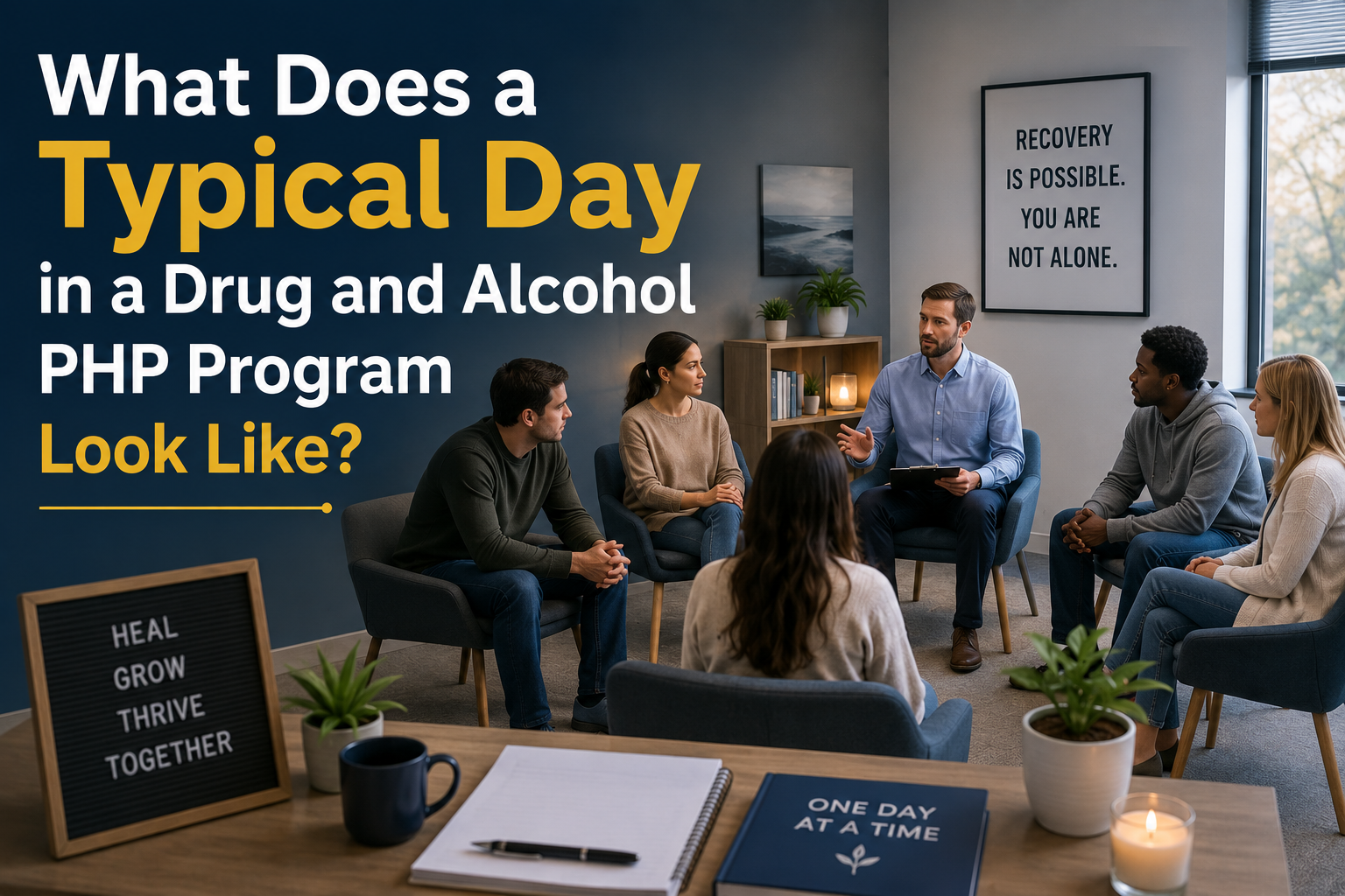 What Does a Typical Day in a Drug and Alcohol PHP Program Look Like?