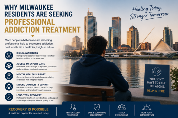 Why Milwaukee Residents Are Seeking Professional Addiction Treatment