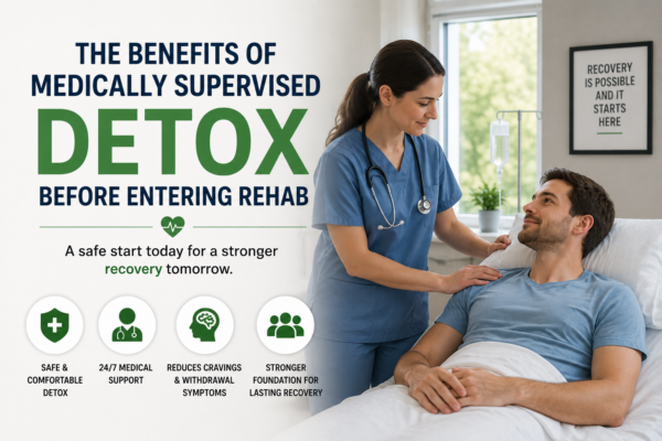 The Benefits of Medically Supervised Detox Before Entering Rehab