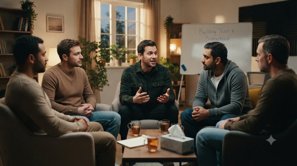 Why Do Men Open Up More Easily Around Other Men?