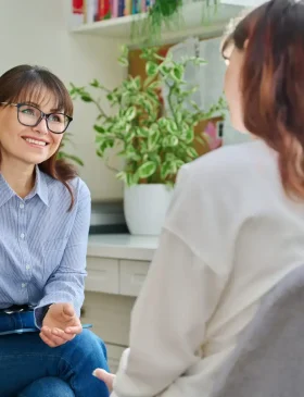 Individual engaging in evidence-based therapy to address challenges in Florida and New Jersey